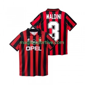 Completo Calcio AC Milan MALDINI 3 Retro Divisa Prima 1996 1997